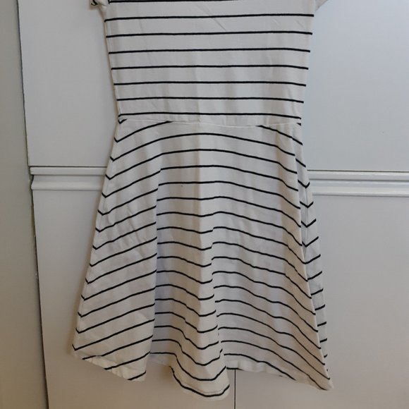 Garage Striped Skater Dress Size XS - Picture 4 of 4